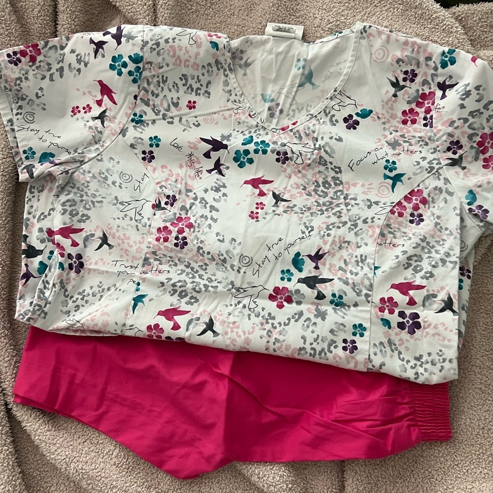 3 set of scrubs